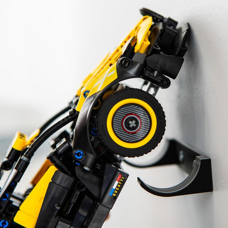 Brickify Wall Mount Compatible with Lego Technic Cars | Wall Mount Hook for Lego 42161 42151 42138 42153 42123 (2) - Image 3
